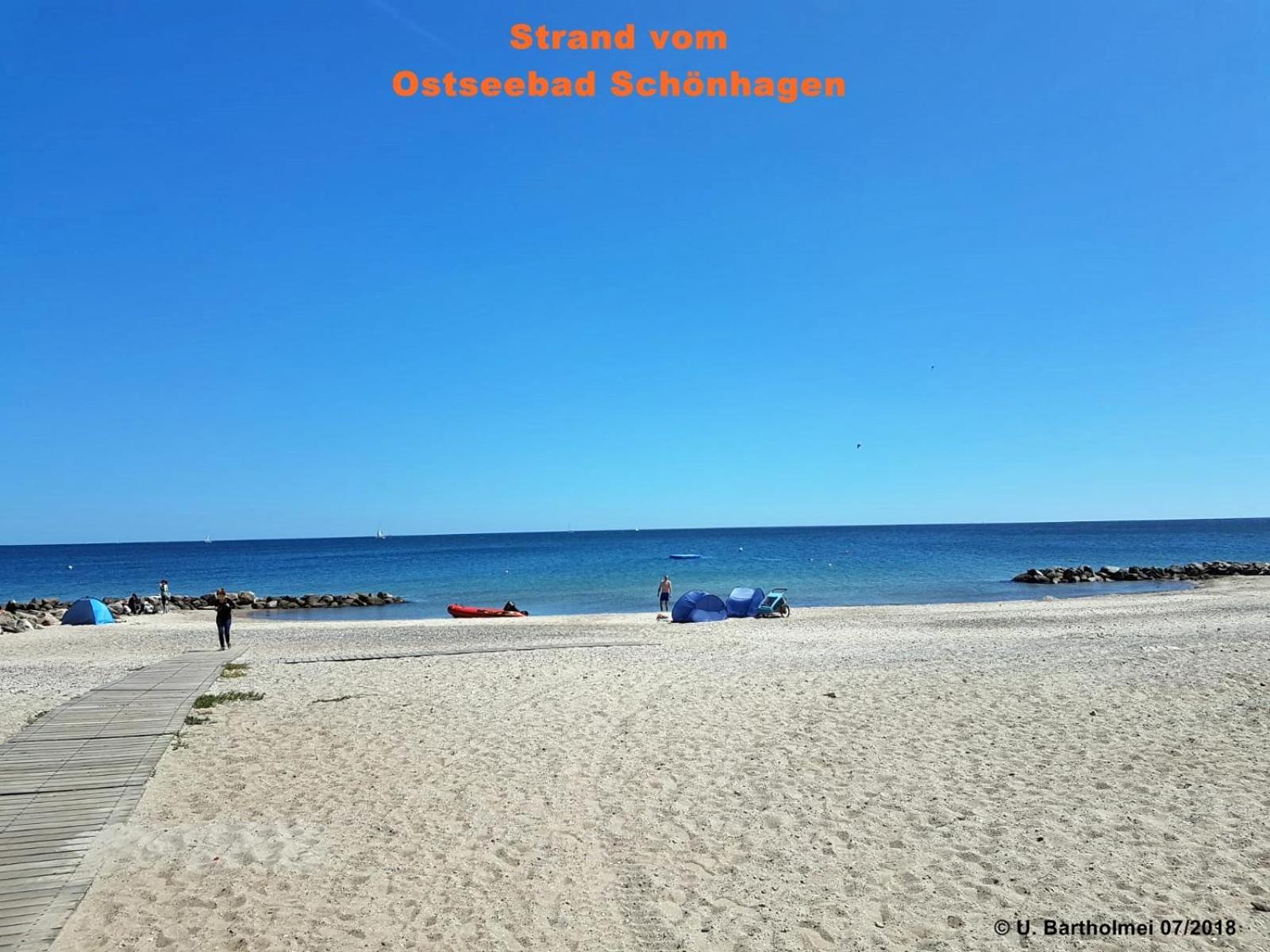 Strandgut - das appartement Schönhagen Exterior foto